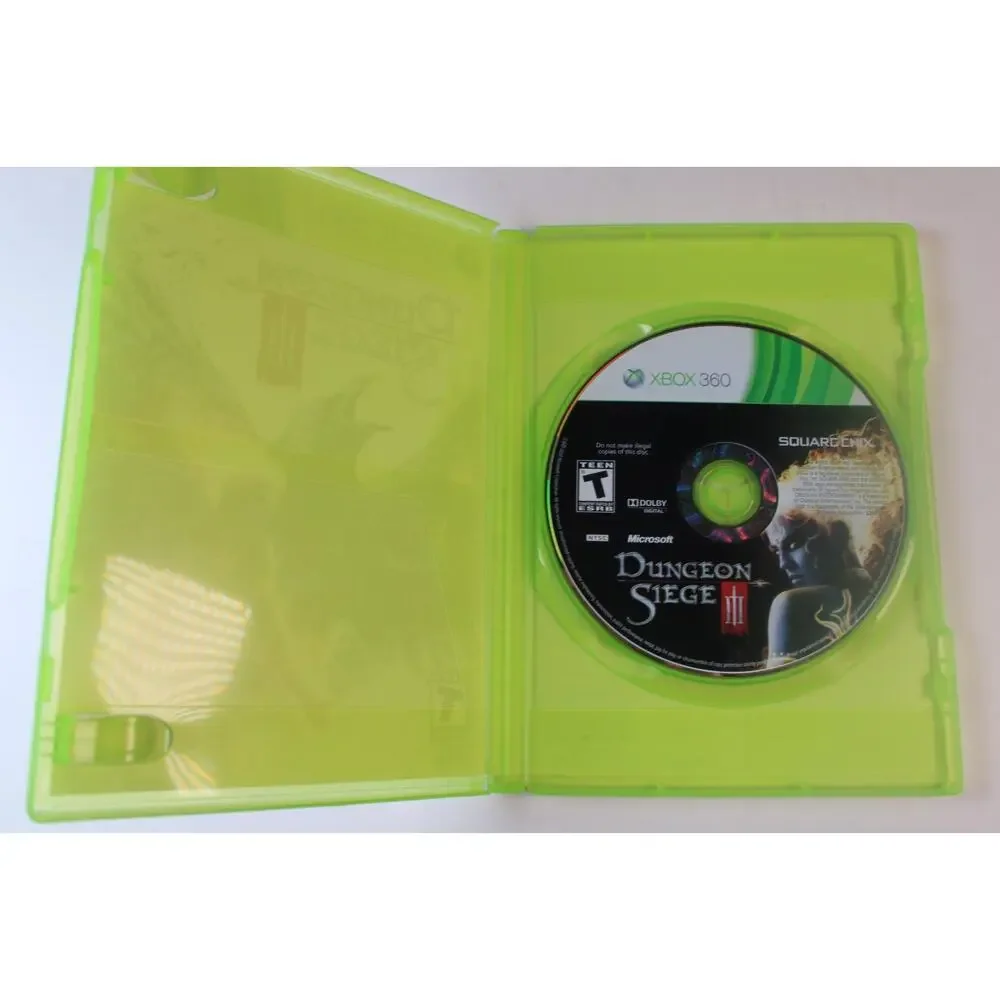 Dungeon Siege 3 III (Microsoft Xbox 360, 2011) Authentic, tested/work